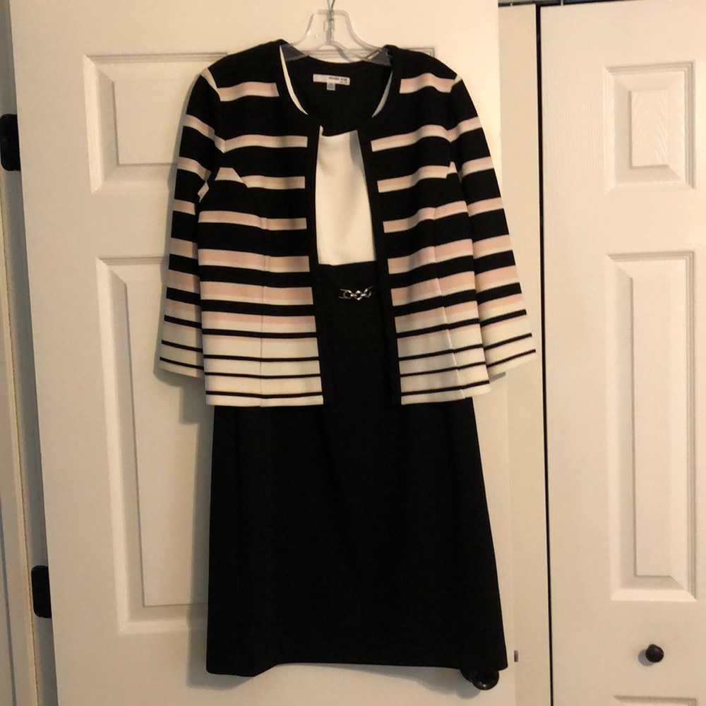 Studio One New York 14P sleeveless dress with jacket